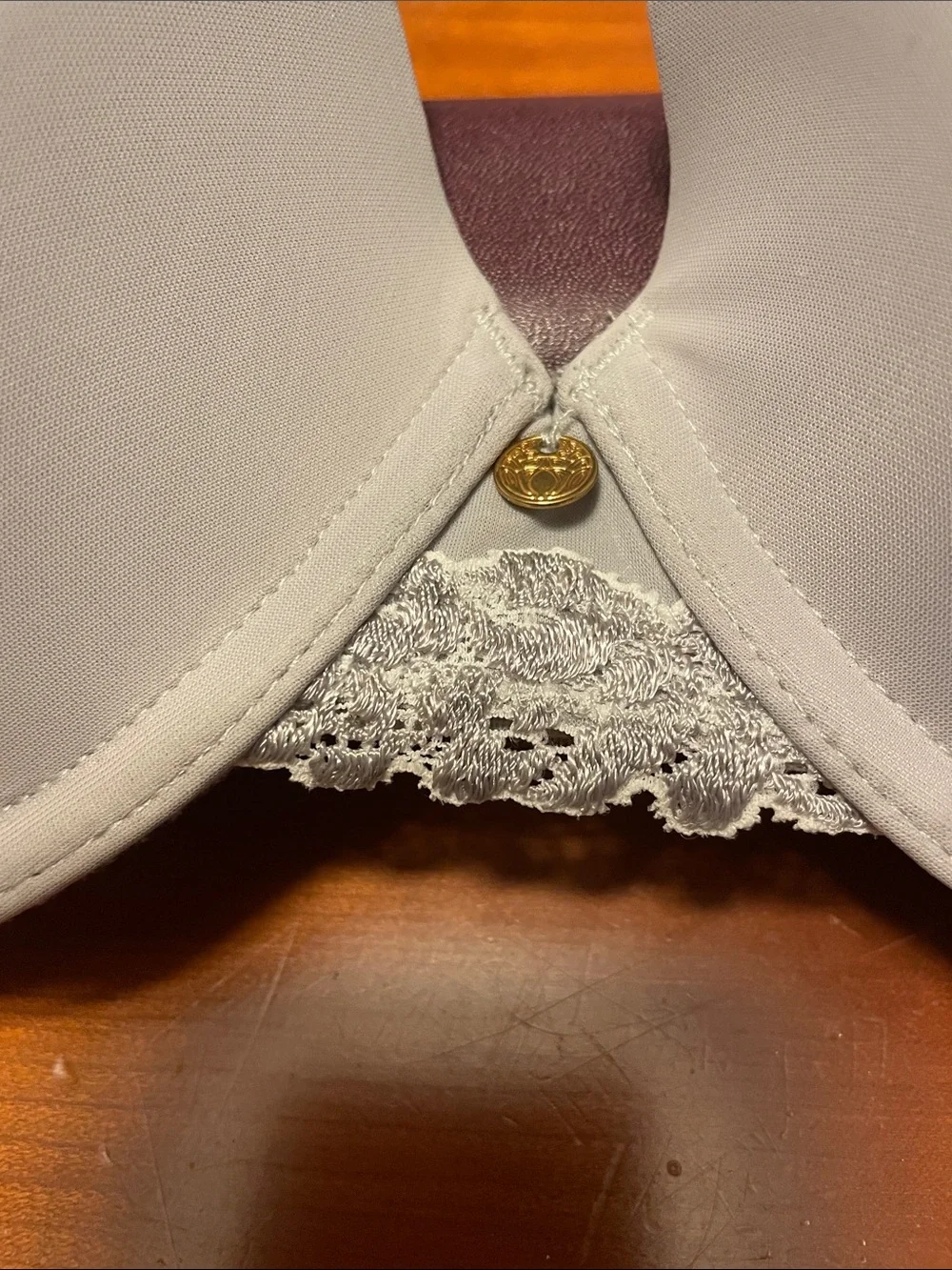 Natori Light Gray Lace-Accent T-Shirt Bra